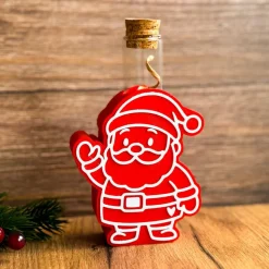 Wunscherfüller mit Reagenzglas & Weihnachtsmotiven -originelle Verpackung für Geldgeschenke zu Weihnachten