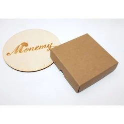 Wunscherfüller zur Kommunion  - Filzverpackung mit Fisch für Geld oder Gutschein - handgemacht mit Stickerei & Box