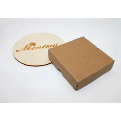 Wunscherfüller zur Taufe  aus weißem Filz mit Fisch-Applikation - Geldgeschenk oder Gutscheinverpackung in Geschenkbox