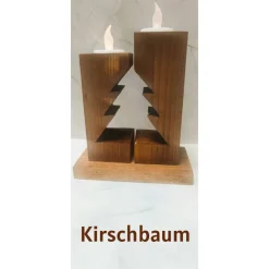2x Teelicht Weihnachtsdeko