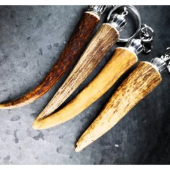 XL- Anhänger für Charivari, Horn, Geweih, Edelstahl, Trachtenschmuck