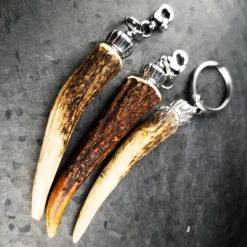 XL- Anhänger für Charivari, Horn, Geweih, Edelstahl, Trachtenschmuck