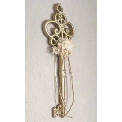 XL Deko Schlüssel mit Trockenblumen zur Hochzeit, Jubiläum oder zum Einzug