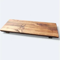 XL Servierbrett aus Massivholz, nachhaltig gefertigte Cuxhavener Planke