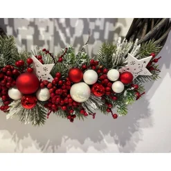 XL Weihnachtlicher Türkranz Weihnachtskranz Weihnachtsdeko