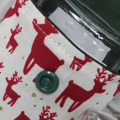 X-Mas Desinfektionsmittel / Handgel - Tasche RUDOLF REINDEER - verstellbar & praktisch