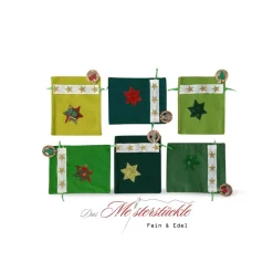 XXL Adventskalender Säckchen 2023 selber füllen Geschenkbeutel handgefertigt