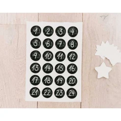 XXL Adventskalender zum Befüllen, Adventskalender mit großen Säckchen, Adventskalender für die ganze Familie