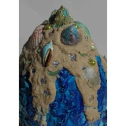 XXL Osterei MEERBLICK Maritimes Ostergeschenk ausgefallene Skulptur Ei Künstler-Ei Osterei Maritime Dekoration