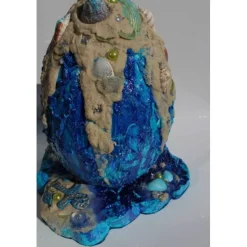 XXL Osterei MEERBLICK Maritimes Ostergeschenk ausgefallene Skulptur Ei Künstler-Ei Osterei Maritime Dekoration