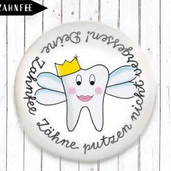 Zahnfee Zähneputzen nicht vergessen als Magnet