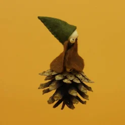 Zapfenwichtel - Jahreszeitentisch - Herbstdeko - Fensterdeko