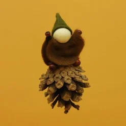 Zapfenwichtel - Jahreszeitentisch - Herbstdeko - Fensterdeko