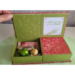 Zauberbox zu Weihnachten, Geldgeschenk, Überraschungen, besondere Verpackung,