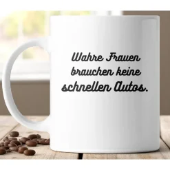 Zauberhafte 325 ml Keramiktasse mit Hexenmotiv & Statement – langlebiger Sublimationsdruck