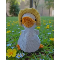 Zauberhafte Häkel-Ente „Sonnenschein“ – Handgemachtes Unikat