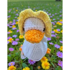 Zauberhafte Häkel-Ente „Sonnenschein“ – Handgemachtes Unikat