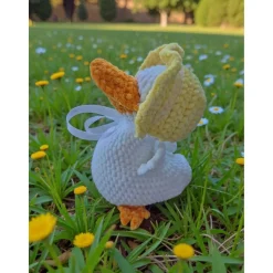 Zauberhafte Häkel-Ente „Sonnenschein“ – Handgemachtes Unikat