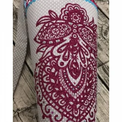 zauberhafte Schultüte Glitzer Blumen Pink