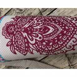 zauberhafte Schultüte Glitzer Blumen Pink