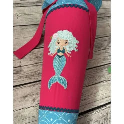 zauberhafte Schultüte Türkis Pink mit Meerjungfrau