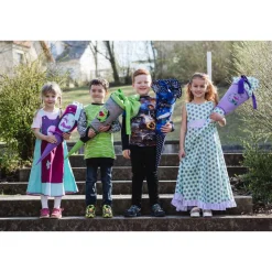 zauberhafte Schultüte Zuckertüte aus Stoff UNIKAT nach WUNSCH