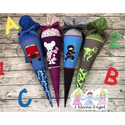 zauberhafte Schultüte Zuckertüte UNIKAT nach WUNSCH Exclusiv