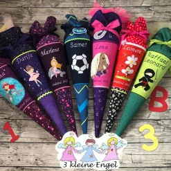 zauberhafte Schultüte Zuckertüte UNIKAT nach WUNSCH Exclusiv