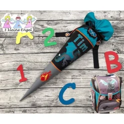 zauberhafte Schultüte Zuckertüte UNIKAT nach WUNSCH Exclusiv