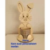 Zauberhafter Osterhase aus Holz – die perfekte Deko & Geschenkidee!