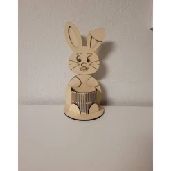 Zauberhafter Osterhase aus Holz – die perfekte Deko & Geschenkidee!