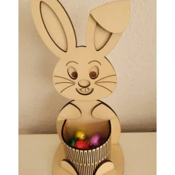 Zauberhafter Osterhase aus Holz – die perfekte Deko & Geschenkidee!