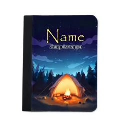 Zelt Zeugnismappe personalisiert | Zeugnismappe | Zeugnismappe mit Namen | Urkundenmappe