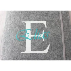 Zeugnis Hülle aus Filz personalisiert – Schutzhülle & Mappe für Zeugnisse