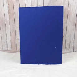 Zeugnismappe aus Filz | Zeugnishülle Einhorn blau | Organizer Schule