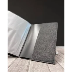 Zeugnismappe aus Filz *be unique* | personalisiert mit Namen und Farbe