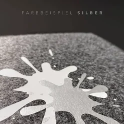 Zeugnismappe aus Filz *Herz* | personalisiert mit Namen und Farbe