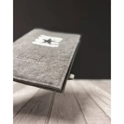 Zeugnismappe aus Filz *Stern* | personalisiert mit Namen und Farbe