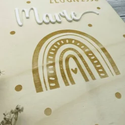 Zeugnismappe personalisiert aus Holz | Geschenk zum Schulstart | Zeugnisordner mit Namen | Einschulungsgeschenk