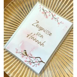 Zeugnismappe  Personalisierte  Zeugnismappe Ein einzigartiges Geschenk für Erstklässler