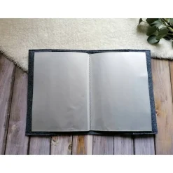 Zeugnissmappe aus Filz - personalisierbar- Einschulung * Dunkelgrau