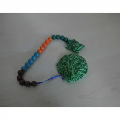 Zählhilfe Rechenhilfe Rechenkette Fußballer für Schulanfang & Schultüte – Handgemacht mit Wunschmotiv