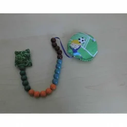 Zählhilfe Rechenhilfe Rechenkette Fußballer für Schulanfang & Schultüte – Handgemacht mit Wunschmotiv