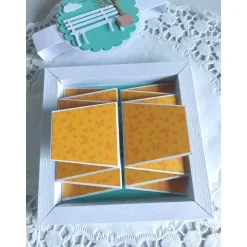 Zickzack Flip-Box Geldgeschenk für den Ruhestand – Handgemachte Geschenkbox