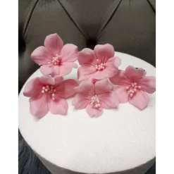 Zuckerblumen , Fondant Blumen, Zuckerfiguren, Tortendekoration, Geburtstag