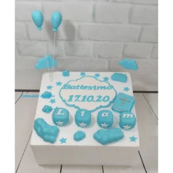 Zuckerfigur Tortenbild Tortendeko Tortendekoration Taufdeko