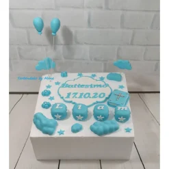 Zuckerfigur Tortenbild Tortendeko Tortendekoration Taufdeko