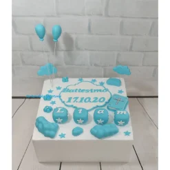 Zuckerfigur Tortenbild Tortendeko Tortendekoration Taufdeko