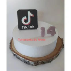 Zuckerfigur Tortenbild Tortendeko  TikTok