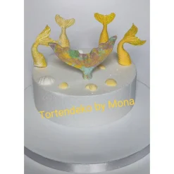 Zuckerfigur Tortenbild Tortendeko Tortendekoration Meerjungfrau